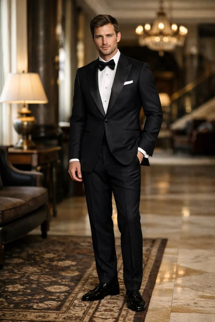 Referência de traje masculino de gala