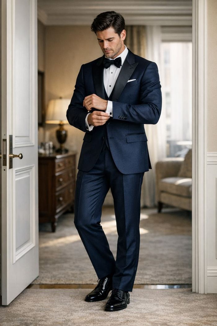 Referência de traje masculino de gala